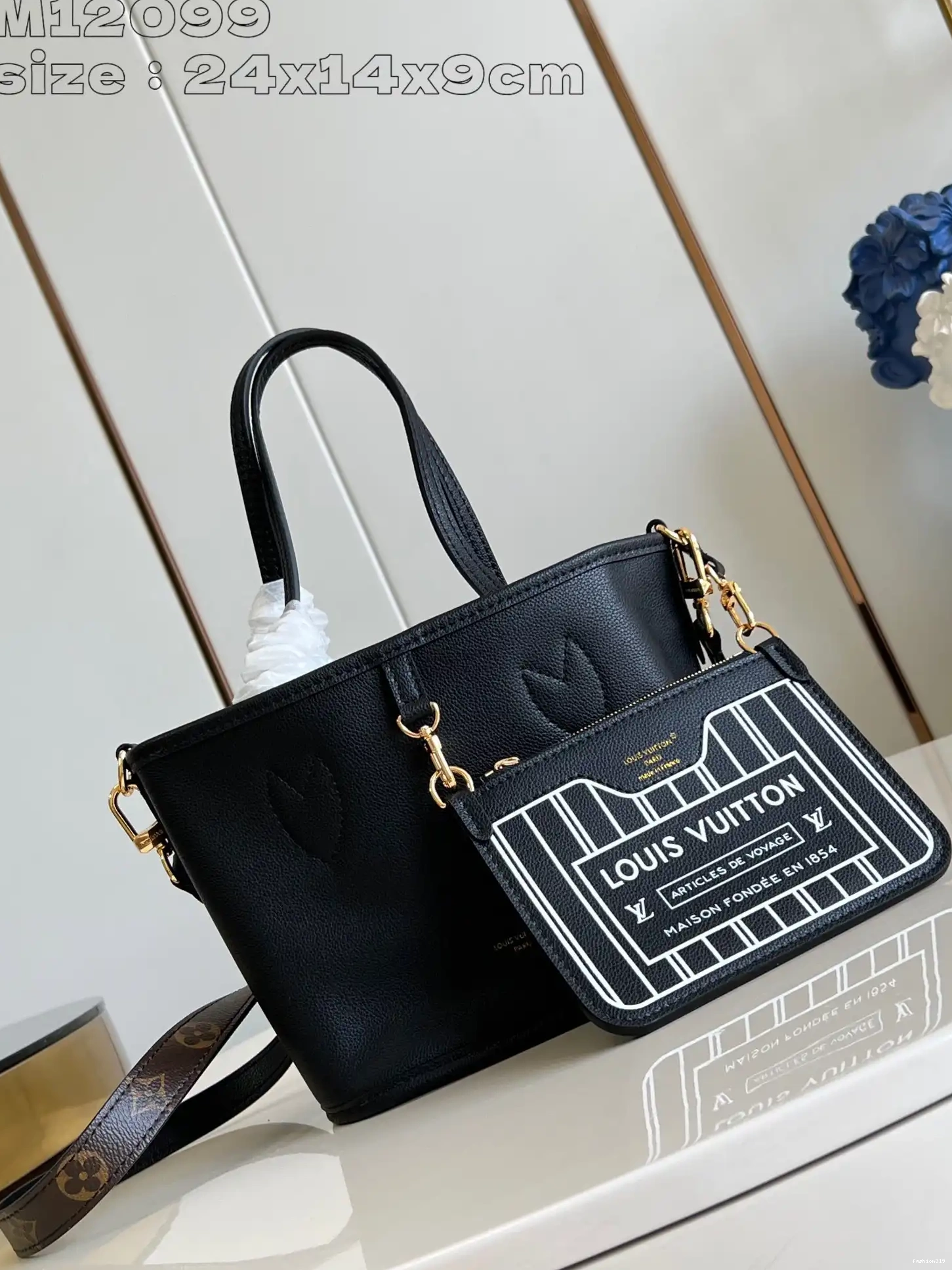 BB LOUIS Neverfull Inside VUITTON Bandoulière Out 0419
